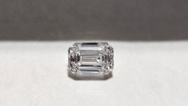 0.52 CT Emerald Cut Natural Diamond F VS