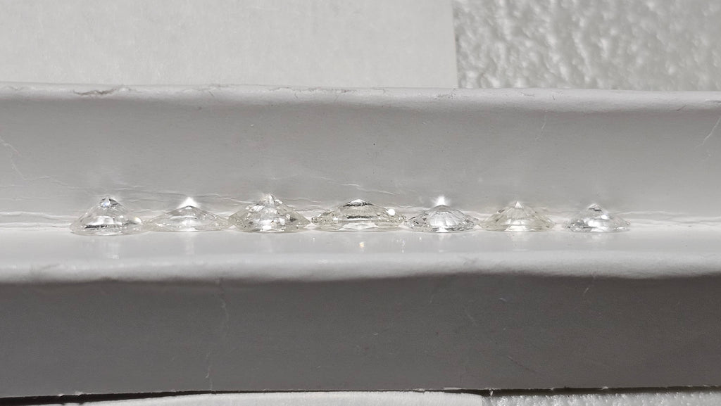 2.04 CTW Marquise Cut Natural Diamond Parcel (7) G-H VS-I1
