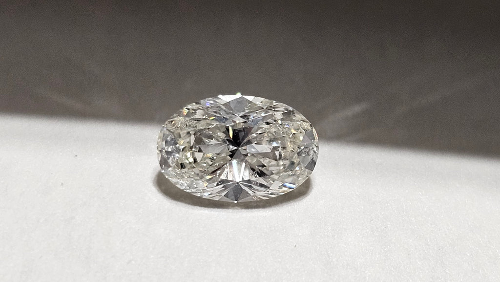 1.08 CT GIA Oval Cut Natural Diamond J SI2