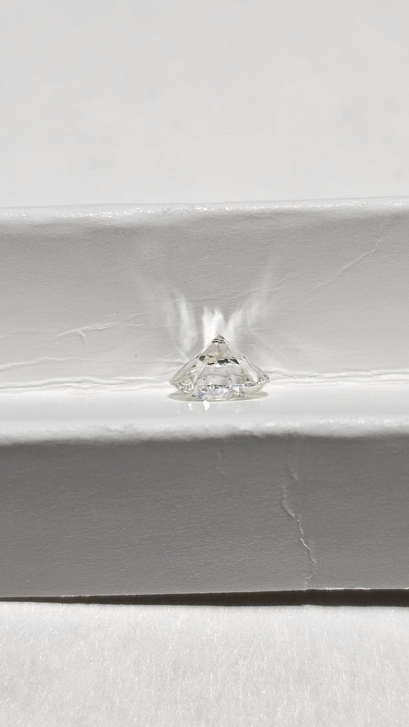 1.00 CT Round Brilliant Natural Diamond G-H I1