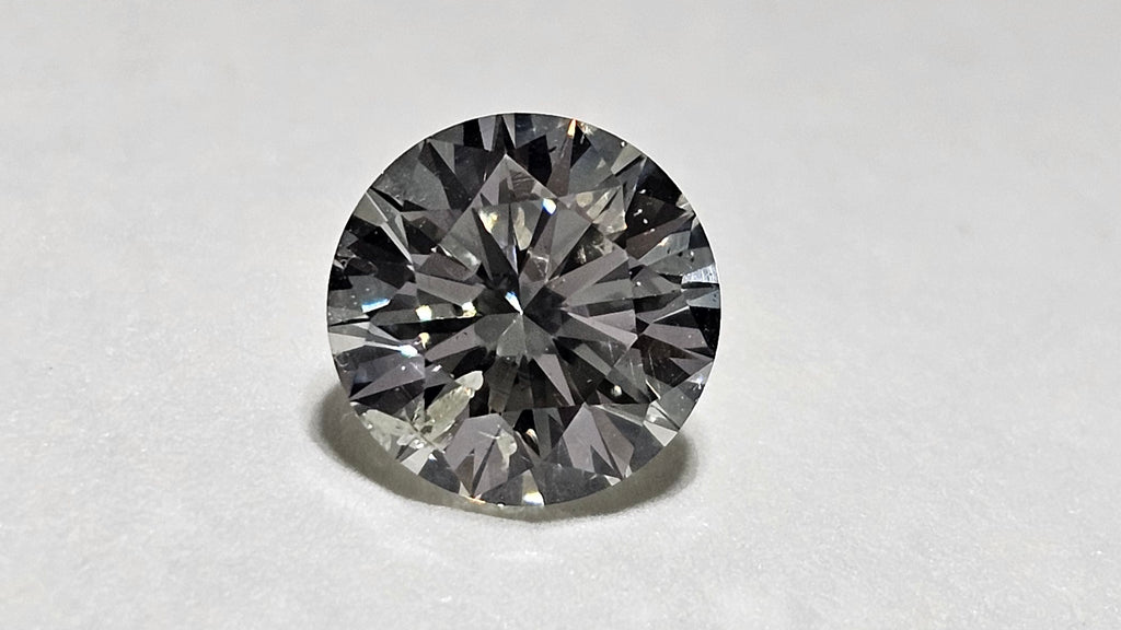 1.00 CT Round Brilliant Natural Diamond G-H I1
