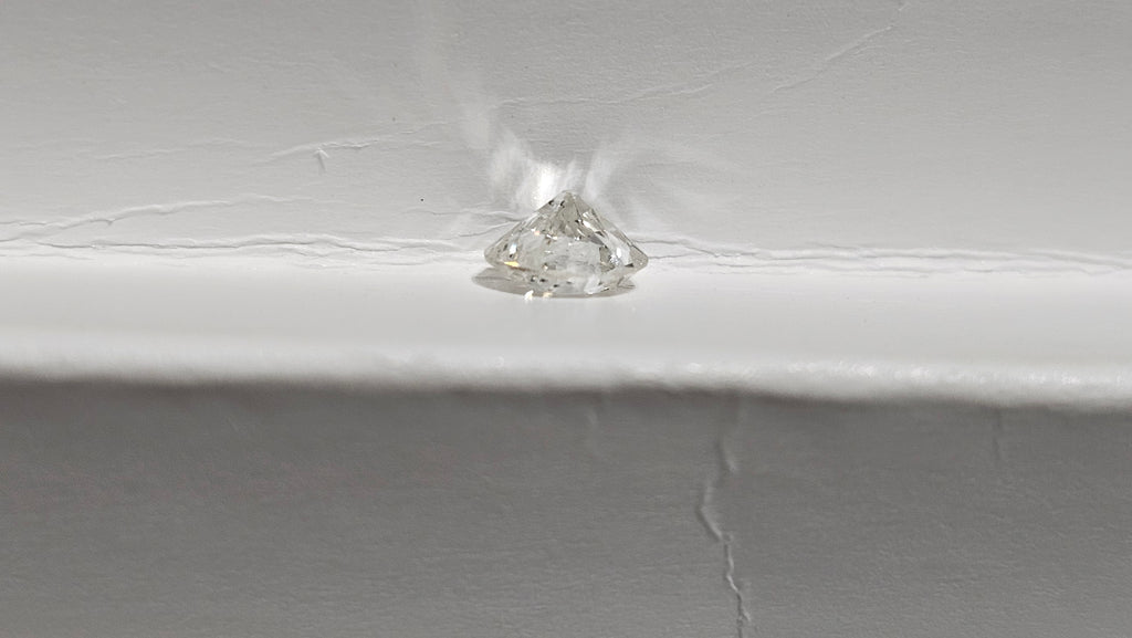 0.63 CT Old European Cut Natural Diamond I-J I1