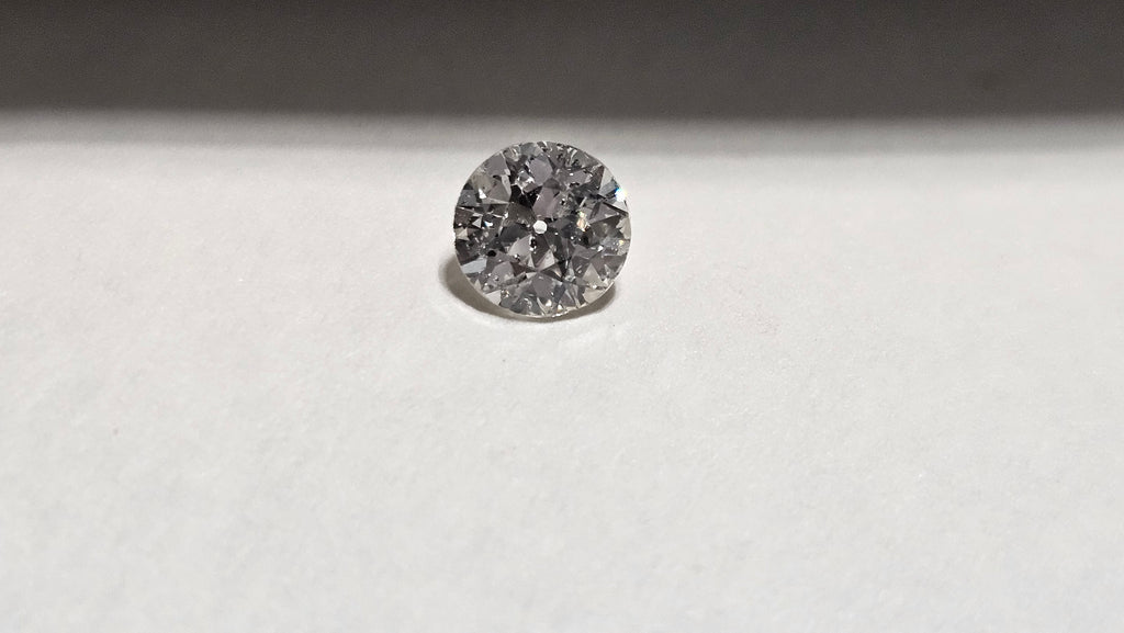 0.63 CT Old European Cut Natural Diamond I-J I1
