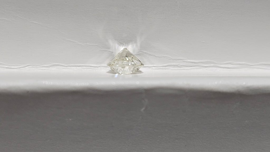 0.63 CT Old European Cut Natural Diamond K-L VS2
