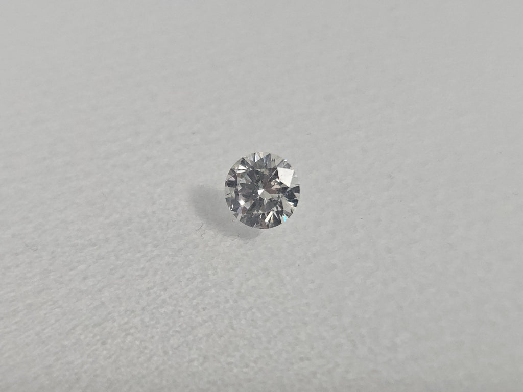 0.51 CT Round Brilliant Natural Diamond H-I SI1