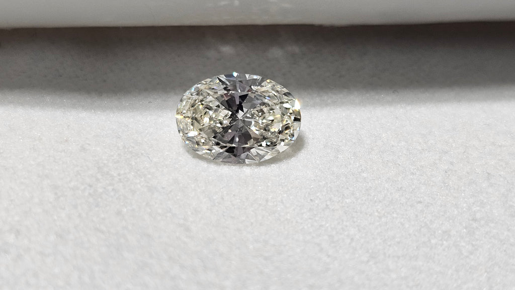 1.50 CT GIA Oval Cut Natural Diamond J SI2