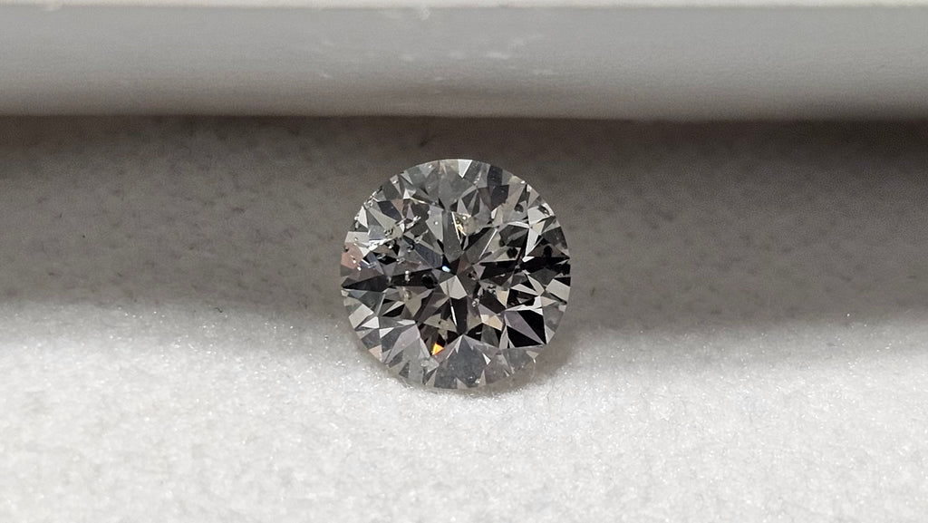 0.71 CT GIA Round Brilliant Natural Diamond I I1