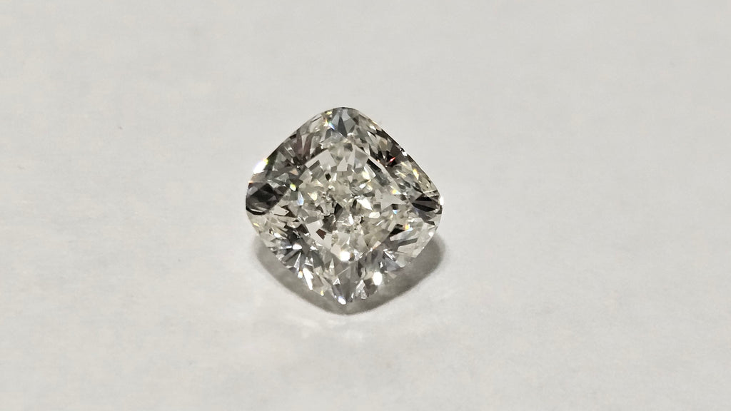 1.26 CT GIA Cushion Cut Natural Diamond J SI1