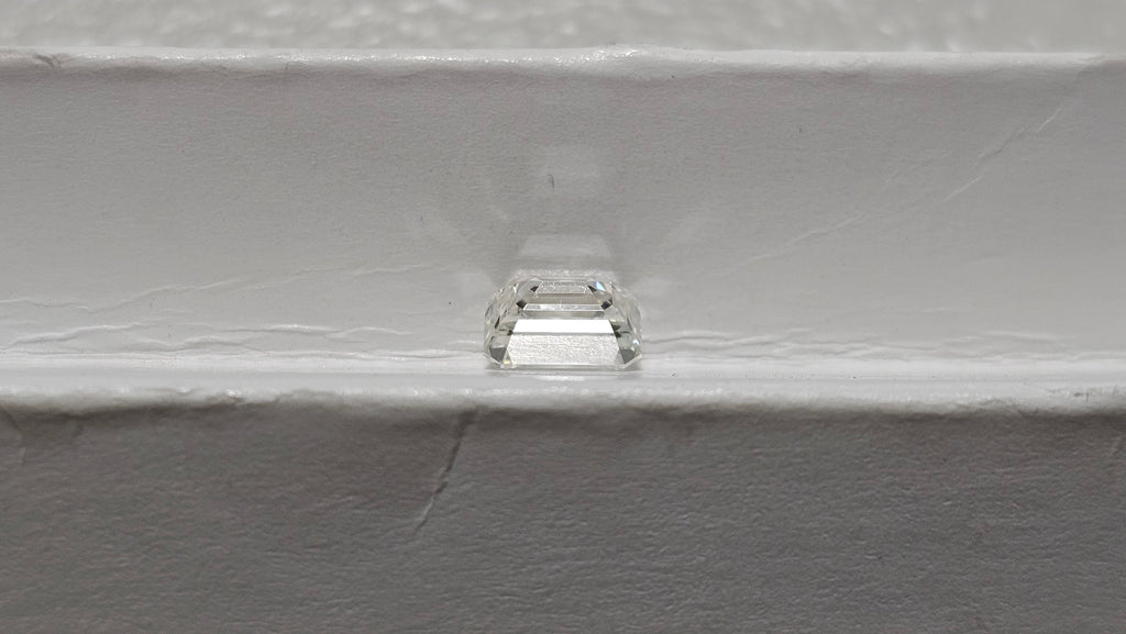 1.00 CT GIA Emerald Cut Natural Diamond I VS2