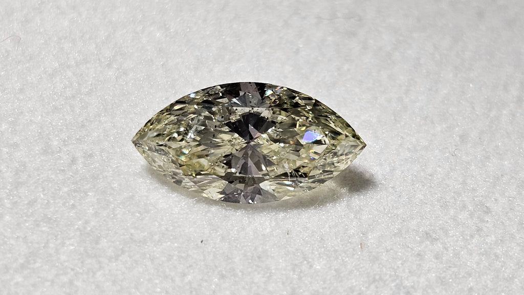 1.29 CT IGI Marquise Cut Natural Diamond N SI2