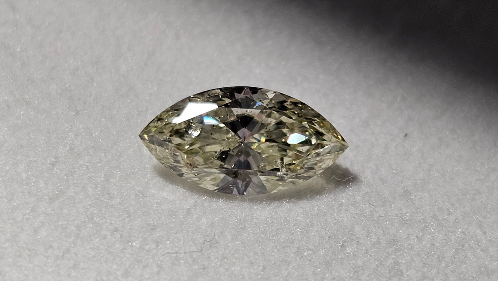 1.29 CT IGI Marquise Cut Natural Diamond N SI2