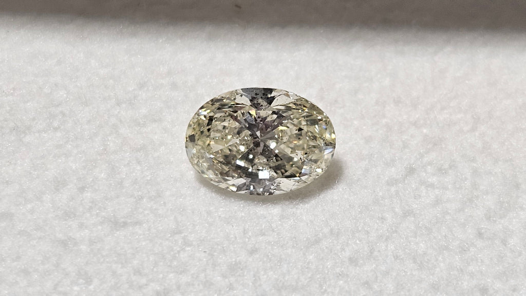 1.20 CT HRD Oval Cut Natural Diamond L SI2