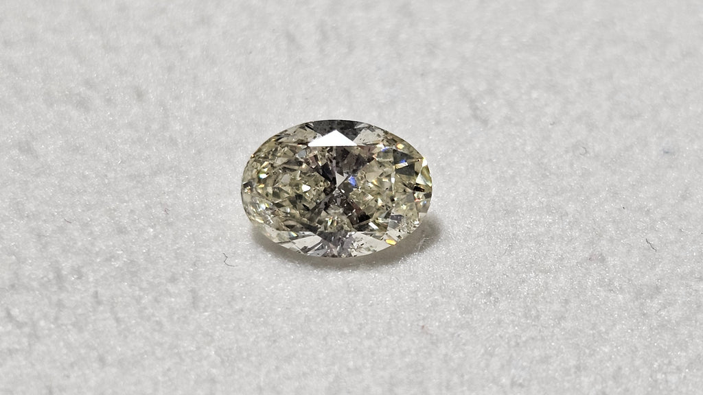 1.20 CT HRD Oval Cut Natural Diamond L SI2