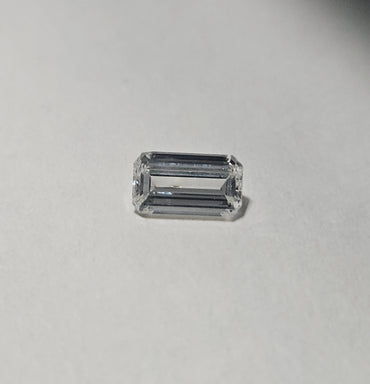 0.42 CT Elongated Emerald Cut Natural Diamond H-I VS