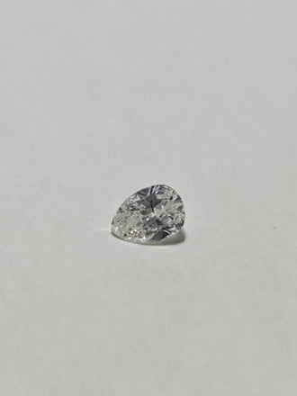 0.42 Pear Shape Natural Diamond H-I VS2-SI1