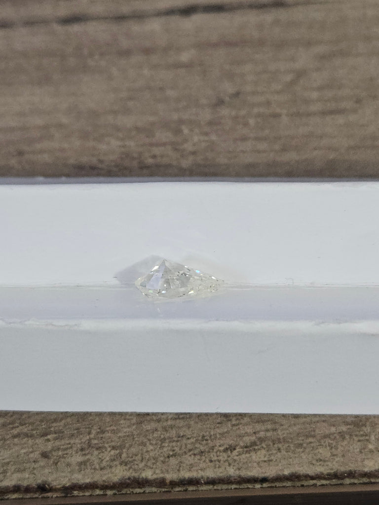 1.51 CT IGI Pear Shaped Natural Diamond J SI2