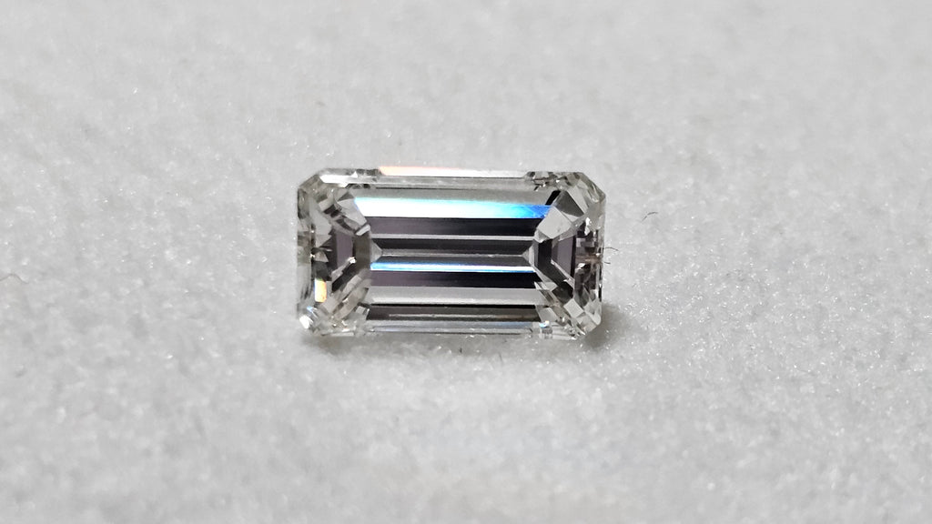 1.00 CT GIA Emerald Cut Natural Diamond H VS2