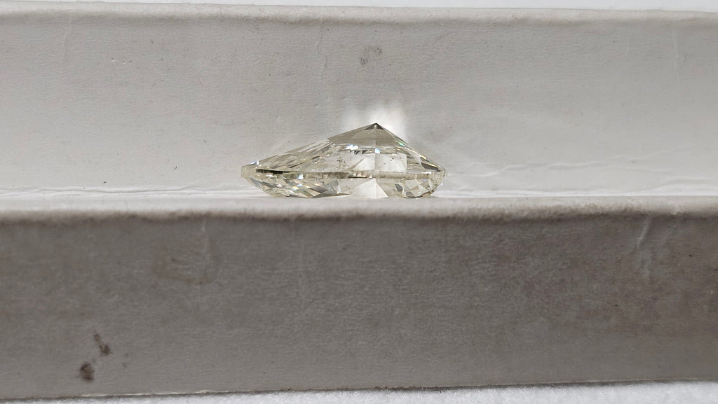 3.51 CT IGI Pear Shape Brilliant Natural Diamond K I1 XXVG