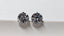 2.40 TCTW HRD Round Brilliant Natural Diamond WG Stud Earrings G I1 XXVG