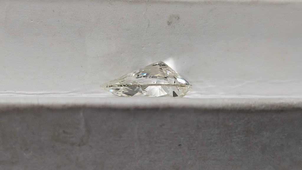 2.01 CT IGI Pear Shape Natural Diamond J SI2 XXVG