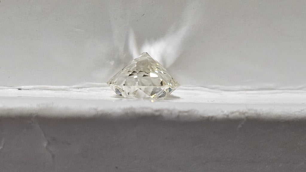 1.38 CT Old Cut Natural Diamond J-K VS2