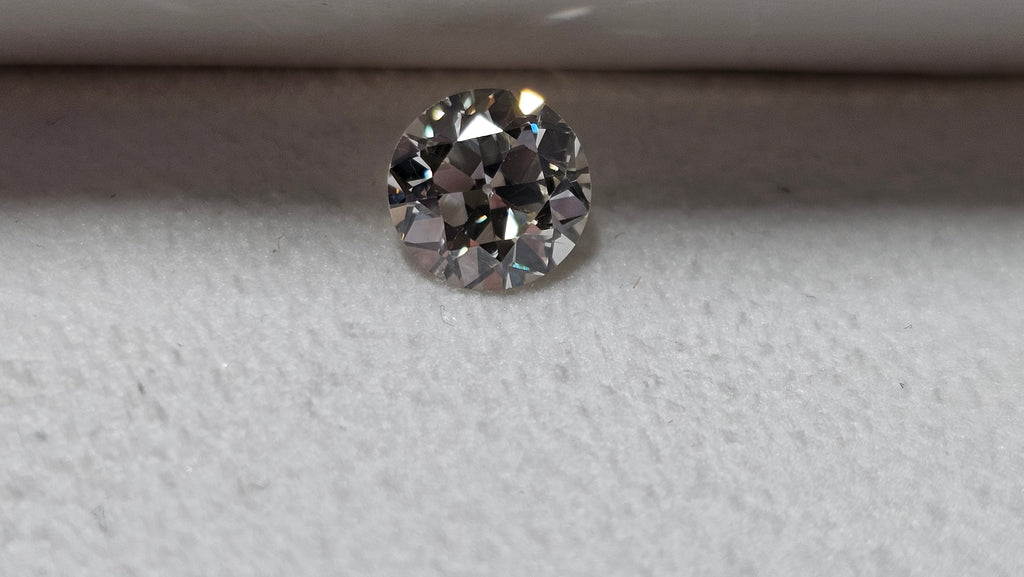 1.38 CT Old Cut Natural Diamond J-K VS2