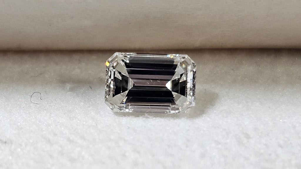1.03 CT GIA Emerald Cut Natural Diamond E SI1