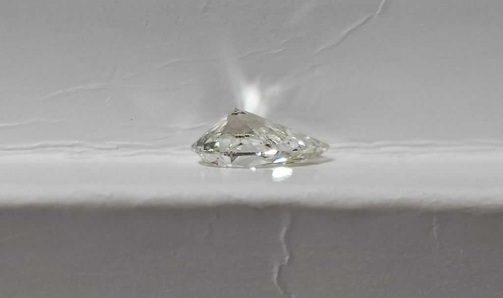 1.00 CT IGI Pear Shaped Natural Diamond I I1 XXVG