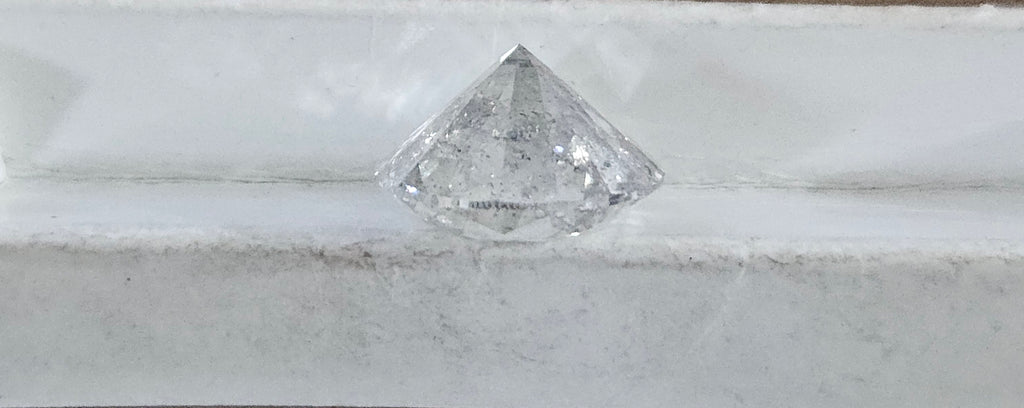 20.53 CT Round Brilliant Natural Diamond H Imperfect