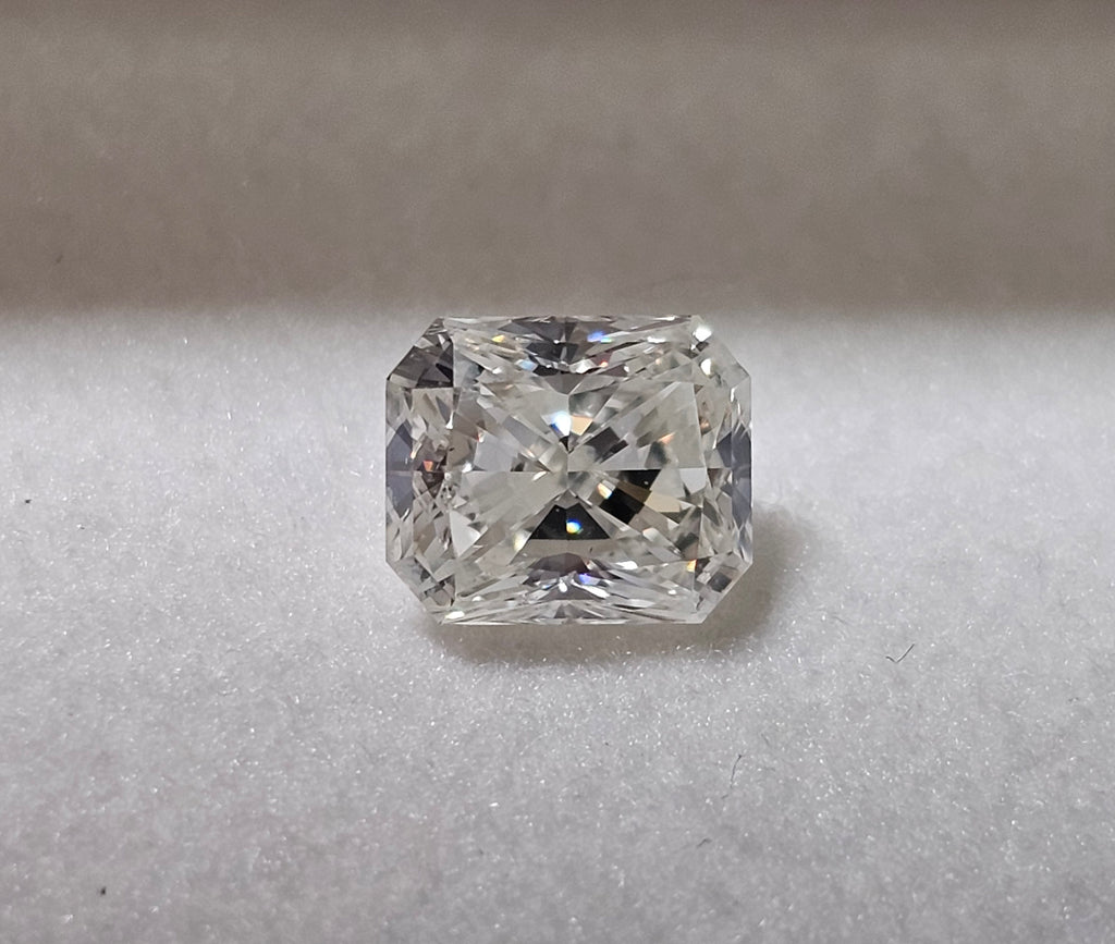 1.00 CT GIA Radiant Cut Natural Diamond J SI2