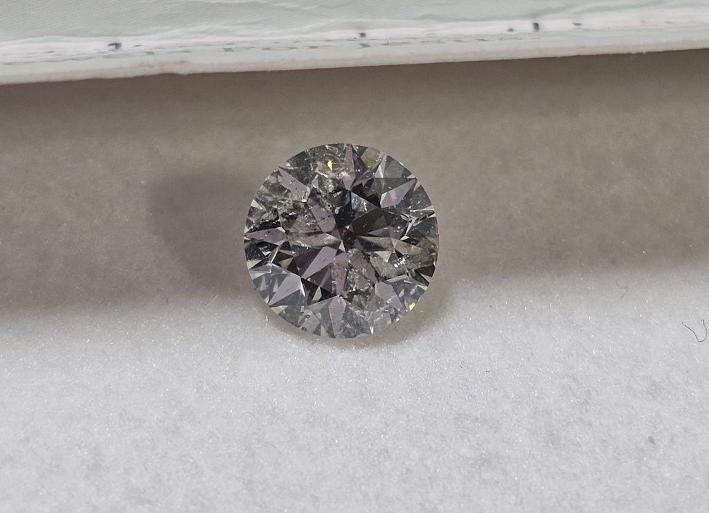 1.20 CT Round Brilliant Natural Diamond G-H I2