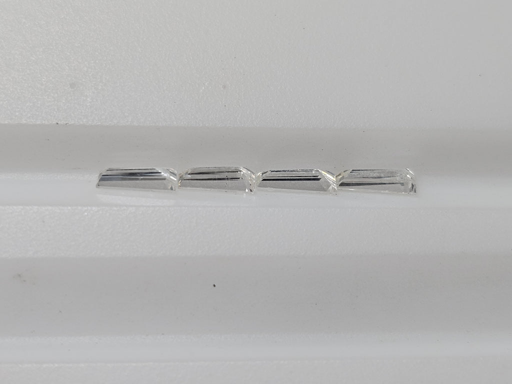 0.84 CT Baguette Shaped Matching Natural Diamonds (4)  G-H VS