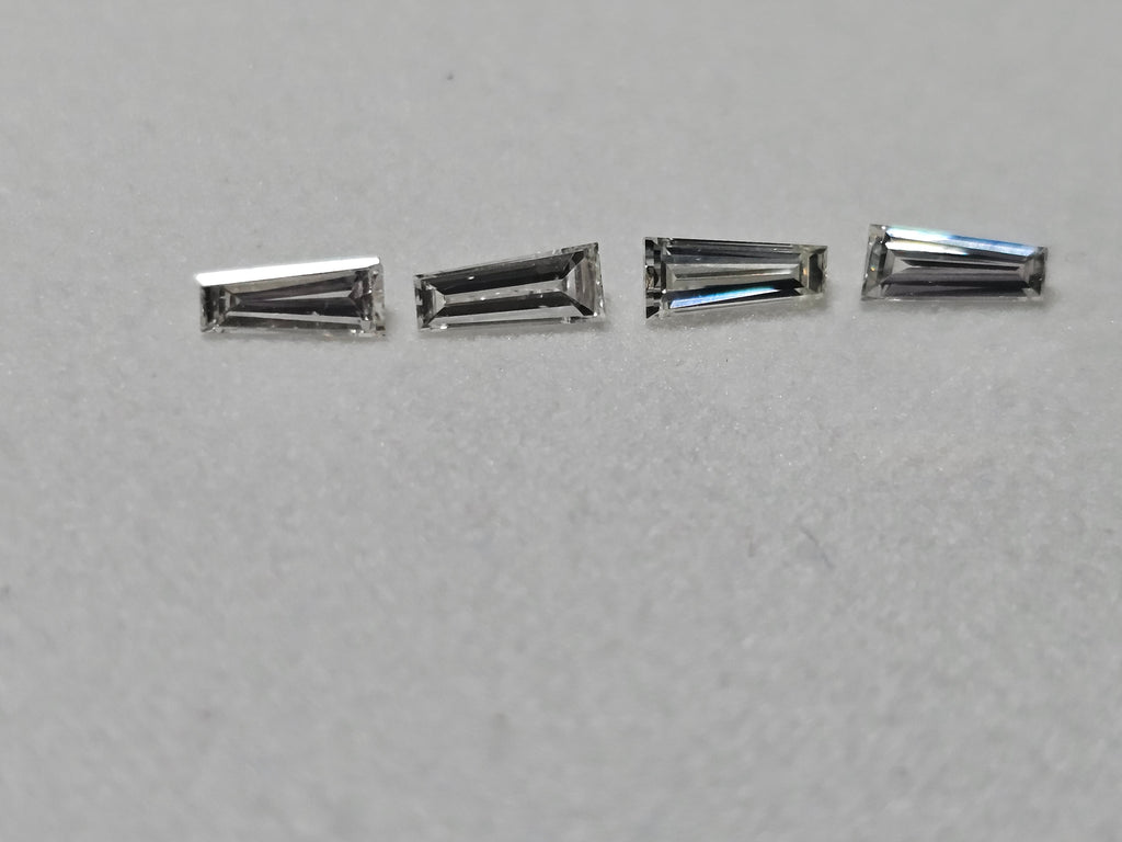 0.84 CT Baguette Shaped Matching Natural Diamonds (4)  G-H VS