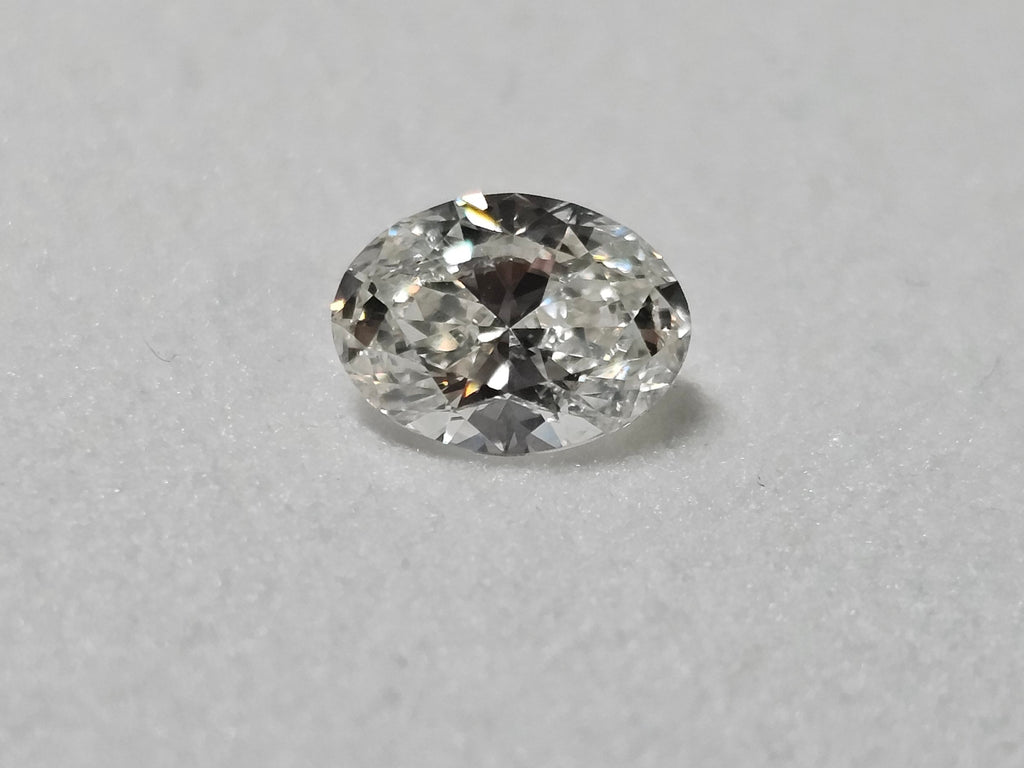 1.00 CT GIA Oval Shaped Natural Diamond I SI2