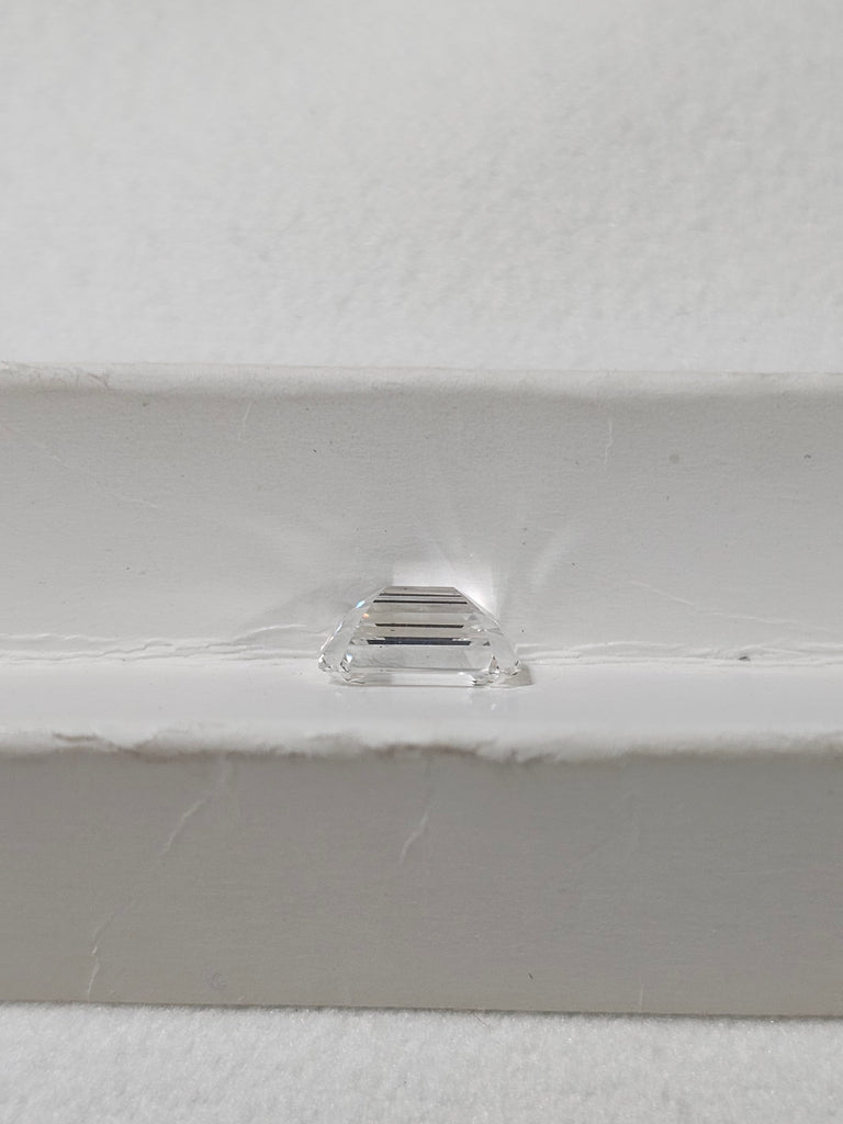 1.57 CT GIA Emerald Cut Natural Diamond F SI2