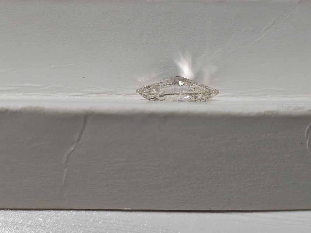 1.00 CT IGI Marquise Brilliant Natural Diamond J SI2