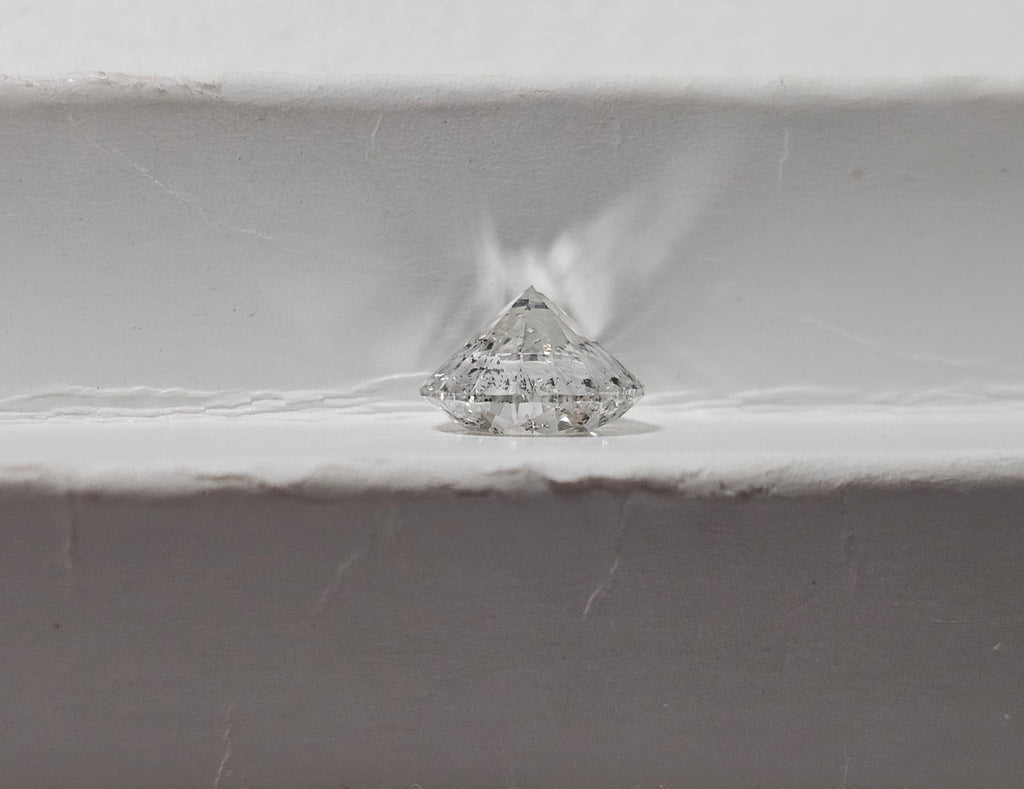 2.00 CT IGI Round Brilliant Natural Diamond F I1