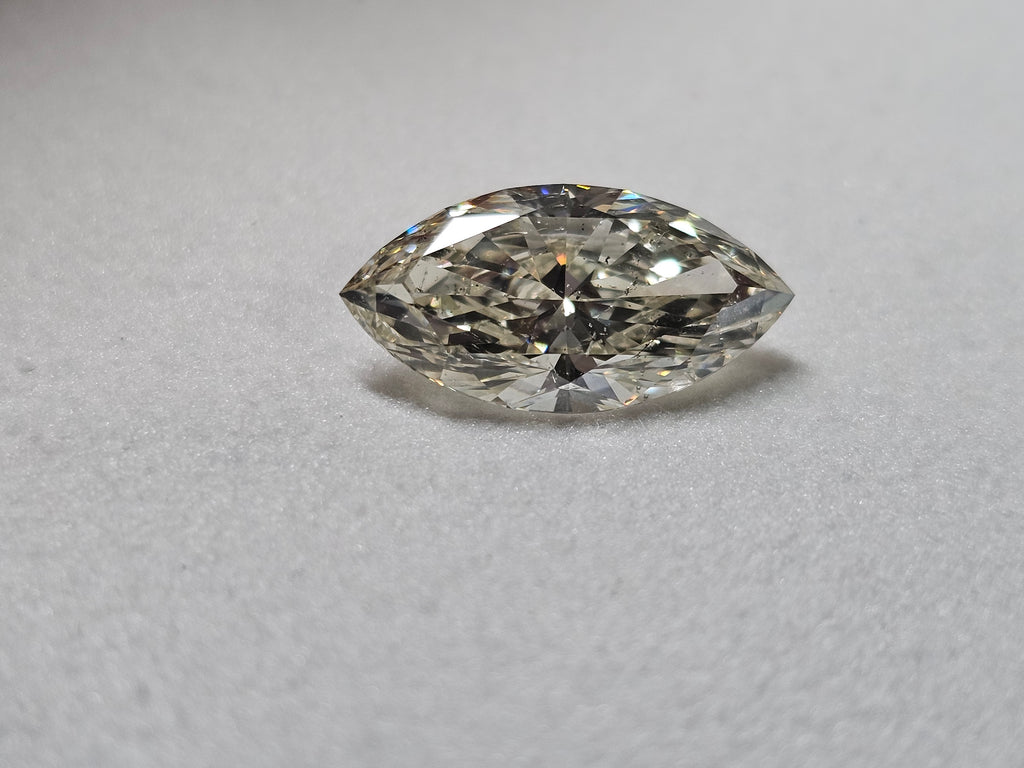 4.00 CT IGI Marquise Brilliant Natural Diamond K SI2