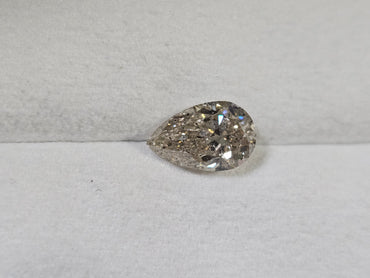2.51 CT IGI Pear Brilliant Natural Diamond L I1