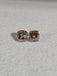 2.03 CTTW GIA Fancy Dark Yellowish Brown Natural Diamonds VS1-VS2 Old Cut Match