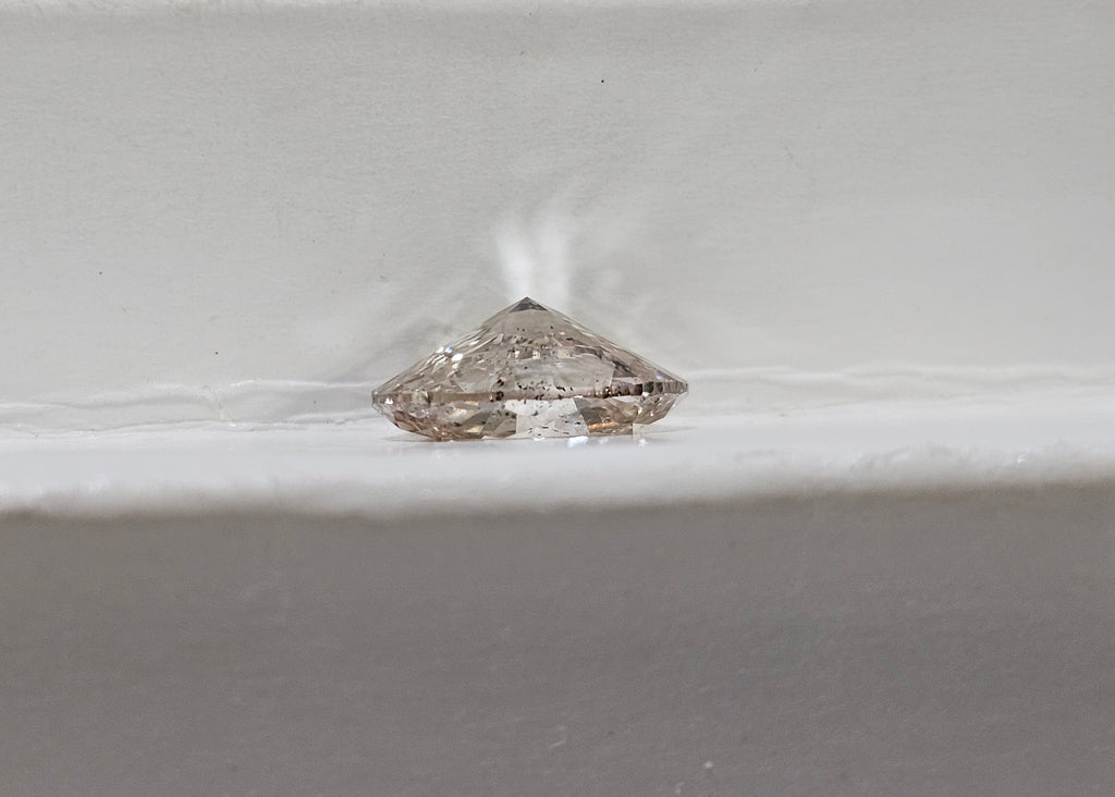 1.51 CT IGI Oval Brilliant Natural Diamond N SI2