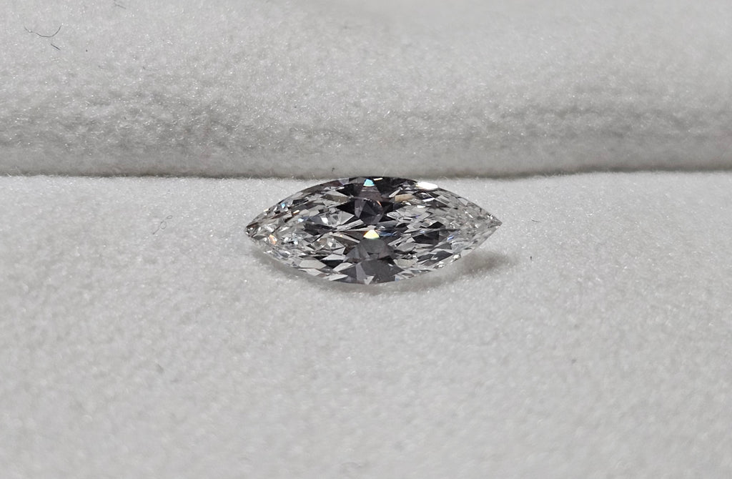 0.48 CT Antique Marquise Cut Natural Diamond G-H SI2