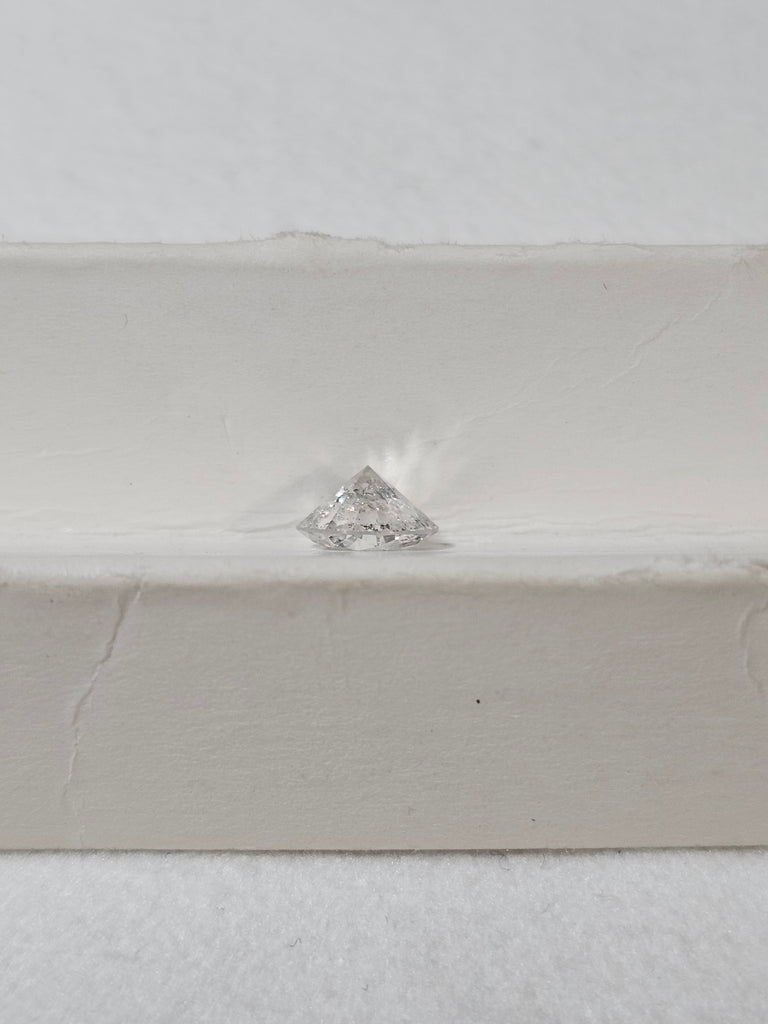 0.80 CT Round Brilliant Natural Diamond G-H I1