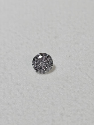 0.80 CT Round Brilliant Natural Diamond G-H I1