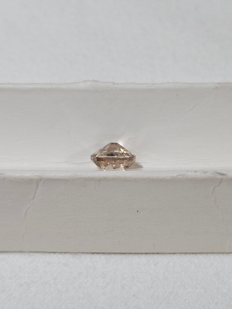 1.33 CT GIA Old Mine Brilliant Natural Diamond Fancy Yellowish Brown VS1