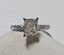 Center 2.02 CT Natural Radiant Cut Engagement Ring J SI2