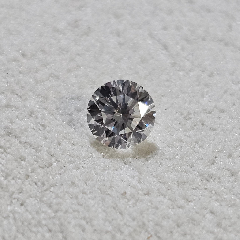 0.50 CT Natural Round Brilliant H-I VS2