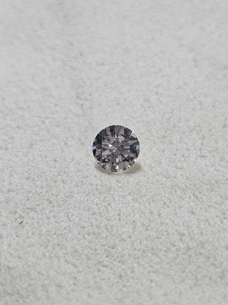 0.93 CT Natural Round Brilliant G-H SI2