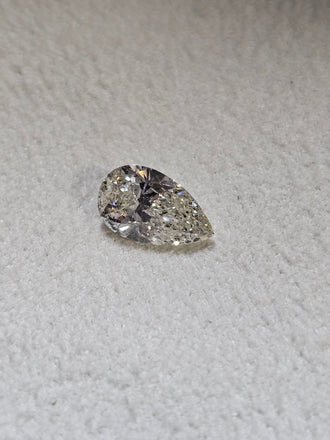 IGI 1.50 CT Natural Pear Brilliant J I1 XX