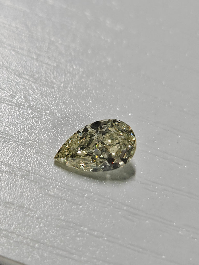 GIA 1.20 CT Natural Pear Modified Brilliant U-V VS1 EX VG